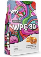 Proteínový kondicionér KFD WPC 80 prášok 3000g príchuť SOLONY KARMEL 3KG