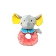 ELEFÁNT CSÖRGŐ SZÜRKE 18CM