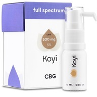 Olejek konopny Koyi CBG 5% 500 mg + CBD 2% 200 mg 10 ml