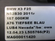 BMW X3 F25 N52 pipe REZONATOR PPRZEWOD 7601873