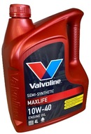 VALVOLINE MAXLIFE POLOSYNTETICKÁ 10W40 4l