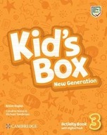 KID'S BOX NEW GENERATION 3 ACTIVITY BOOK WITH DIGITAL PACK BRITISH ENGLISH