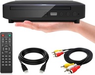 Mini odtwarzacz DVD do TV HDMI/AV Skalowanie HD 1080p USB CD/DVD/VCD/SVC