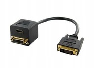 KABEL ADAPTER DVI-D 24+1 do DVI-D+HDMI rozdzielacz