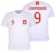 Lewandowski Detské futbalové tričko Poľsko Reprezentácia veľ. 122