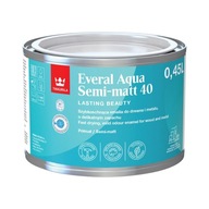 Tikkurila Everal Aqua Semi Matt 40 Základňa A smalt drevo kov polomat 0,45l