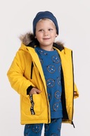 Chlapčenská zimná bunda žltá 104 Coccodrillo