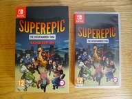 SuperEpic The Entertainment War: Badge Edition Nintendo Switch Stan Idealny