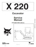 Servisná príručka BobCat X220