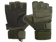 MFH Taktické rukavice bez prstov PROTEC Oliv XL