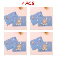 1~4PCS Cute Cartoon Postcard New Year Gift Decoration Letter Paper