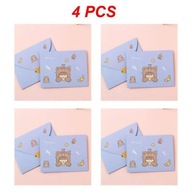 1~4PCS Cute Cartoon Postcard New Year Gift Decoration Letter Paper