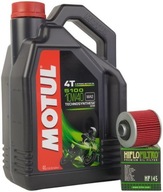 Motorový olej Motul 5100 4T MA2 4 l 10W-40 + Hiflofiltro HF145 olejový filter