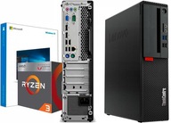 KOMPUTER PC Lenovo M725s do GIER RYZEN 3 PRO 16/480GB SSD W10 4rdz RS232