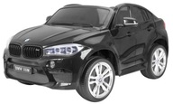 BMW X6M XXL dla 2 dzieci Lakier Czarny + Pilot + Ekoskóra + Pasy + Wolny