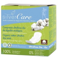 Masmi Silver Care ultra cienkie bawełniane podpaski ze skrzydełkami 10 szt