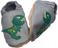 Babice papučky Soft papučky T-rex 0-6m S