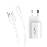 ŁADOWARKA SIECIOWA 2X USB 5V/2.4A+KABEL MICRO USB