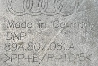 SPOILER nárazníku předek AUDI Q4 E-TRON 89A807061A
