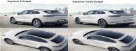 PORSCHE CAYENNE 9Y3 COUPE GTS TURBO SPOILER LOTKA