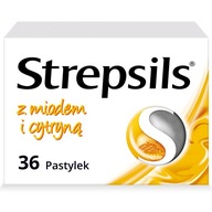 Strepsils miód i cytryna, 36 pastylek