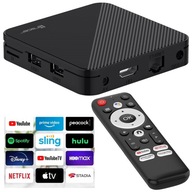 SMART TV BOX Multimediálny prehrávač Android 4K Wi-Fi Bluetooth 2GB + 16GB