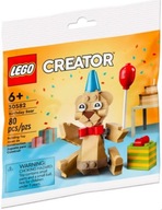 Creator Klocki 30582 Urodzinowy niedźwiedź LEGO 30