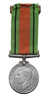 Medal brytyjski za obronę Defence Medal 1939 - 1945 nadawany Polakom z PSZ