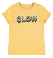 NAME IT t-shirt chłopięcy 134-140 koszulka GLOW