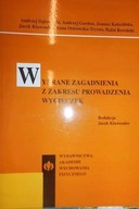 Wybrane zagadnienia z zakresu prowadzenia wyciecze