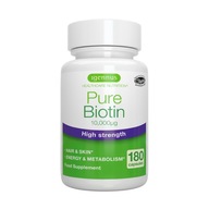 Biotín 10 mg Čistý vitamín B 7 Vypadávanie Vlasov 180 kapsúl Igennus