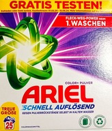 Ariel Waschpulver Color, prací prášok 1,5 kg, 25 WL (novinka z DE)