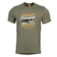 Koszulka Męska Bawełniana T-Shirt Pentagon ACR Oliwkowa XXL