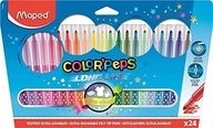 Perá hrúbkové flamastry Maped LONG LIFE Colorpeps 24 farieb