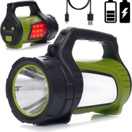 ZSEBLÁMPA LED KERESŐ AKKUMULÁTOR POWERBANK ERŐS