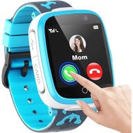 Detské inteligentné hodinky Ecom Store Smart Watch modrá
