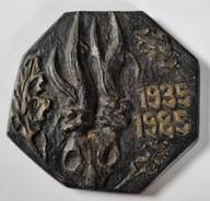 MEDAL 50 LAT KOŁA ŁOWIECKIEGO KÓRNIK 1935-1985