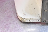 bumper rear part rear BIALY PDC TESLA MODEL S LIFT 16-21