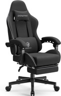 Dowinx Kreslo pre hráčov ergonomické s podporou otočná stolička