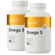 OstroVit Omega 3 90 kaps Zdravé mastné kyseliny