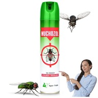 LÉGYÖLŐ SPRAY LEGYEK GYÜMÖLCSÖK SZÚNYOGOK ROVAROK KÉSZÍTMÉNY LÉGYÖLŐ 300 ML