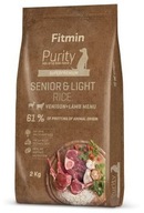 Fitmin Dog Purity Rice Senior & Light Venison & Lamb - 2kg
