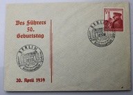 Nemecká ríša FDC Berlín 20.4.39. Mi - 691