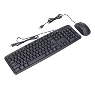 Káblová klávesnica a myš Combo USB Počítač
