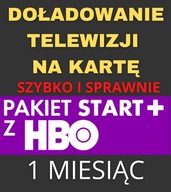 DOŁADOWANIE TNK PAKIET START+ z HBO 1 MIESIĄC +PBO