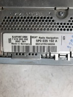 ORYGINALNE RADIO Navigation SEAT ALTEA 5P0035192A