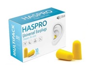 Haspro Universal Earplugs Stopky do uší 10 párov