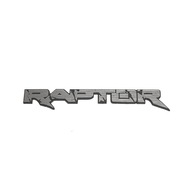 Emblemat RAPTOR srebrna 64x10mm