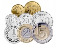 Komplet monet obiegowych ROCZNIK 2022 menniczy