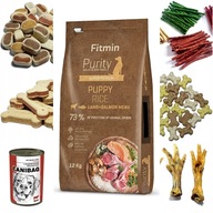 Fitmin Purity Rice Puppy Lamb Salmon 12kg komplet